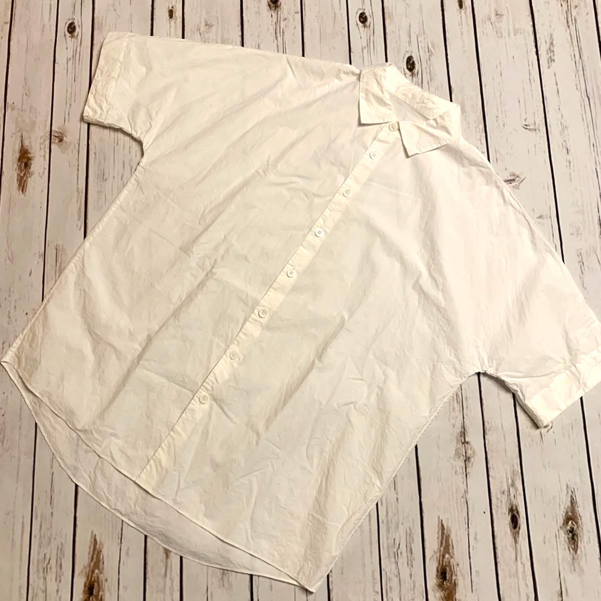 買取実績】 CASEY CASEY ケーシーケーシー WAGA SHIRT WHITE