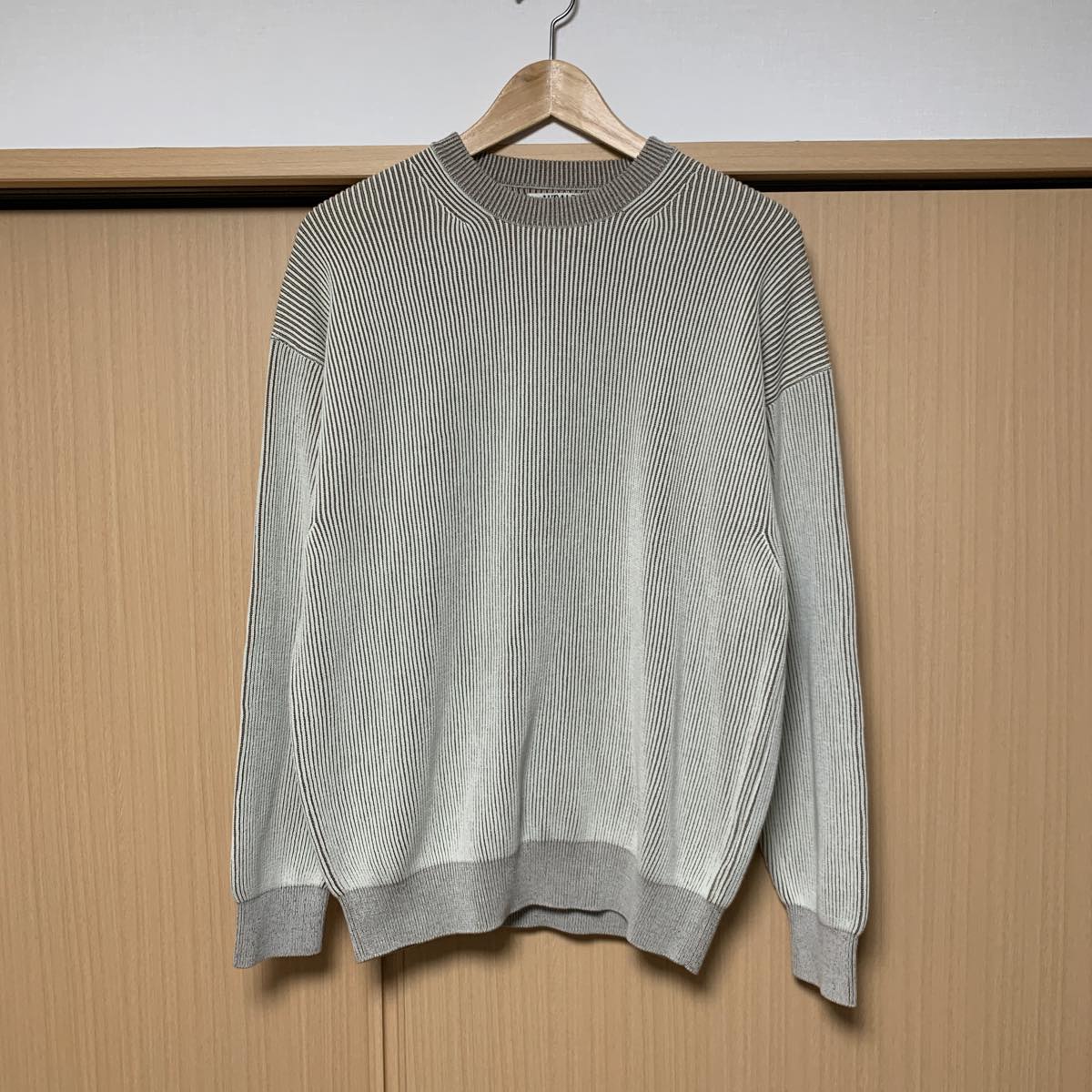 買取実績】 AURALEE(オーラリー) SUPER HARD TWIST RIB KNIT P/O #MIX ...